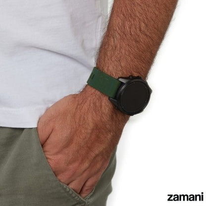 Keffiyeh Olive Green Engraved