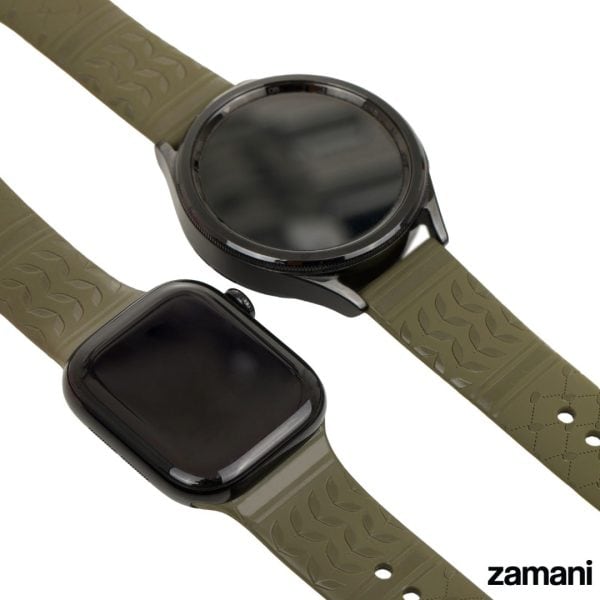 Keffiyeh Olive Green Engraved