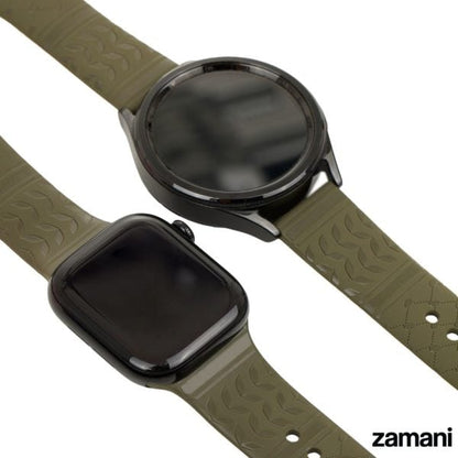Keffiyeh Olive Green Engraved